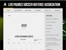 Tablet Screenshot of lpsra.org